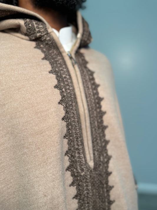 Premium Wool Moroccan Djellaba